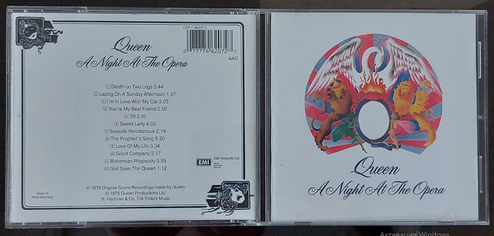 Queen-A Night At The Opera. Germany